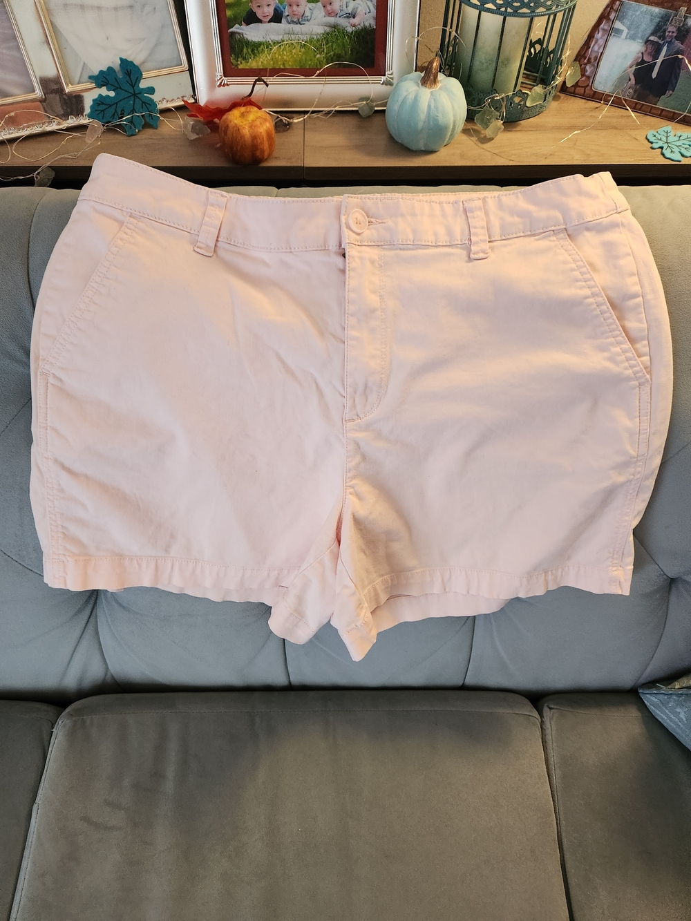 Women’s Classic Cotton Shorts Light Peach